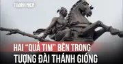 Tượng đài Thánh Gióng: Ý nghĩa sâu sắc gắn liền với số 9 và hai quả tim bên trong