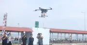 TP.HCM khai trương tuyến giao hàng vượt biển bằng UAV đầu tiên, hướng tới 5.000 bưu gửi/ngày