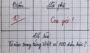 Câu đố tiếng Việt: Từ nào có 100 dấu hỏi khiến nhiều người bất ngờ