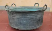 Xã Châu Tiến lên phương án bảo quản vạc đồng cổ, hướng tới công nhận di sản