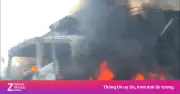Xe Tải Bốc Cháy Dữ Dội Trên Cao Tốc Phan Thiết - Dầu Giây Gây Ùn Ứ Giao Thông