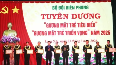 Bộ đội Biên phòng tuyên dương 20 gương mặt trẻ tiêu biểu và triển vọng năm 2025