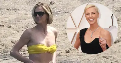 Charlize Theron Thư Giãn Cùng Con Gái Ở Hawaii, Khoe Dáng Quyến Rũ Với Bikini Vàng