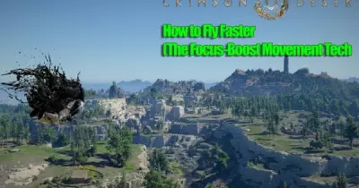 Cộng đồng Crimson Desert chia sẻ bí kíp Focus-Boost: Bay nhanh, tiết kiệm thể lực