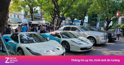 Dàn Siêu Xe Trung Nguyên Trong Hành Trình Từ Trái Tim 2026: Range Rover Và Ferrari Nổi Bật