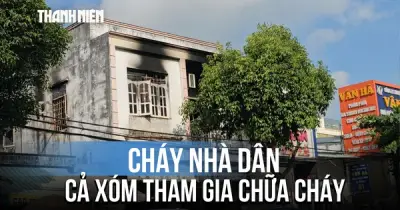 Hỏa hoạn tại TP.HCM: Cả xóm chung tay dập lửa cứu người