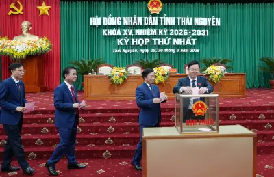 Hội đồng Nhân dân Thái Nguyên, An Giang kiện toàn chức danh chủ chốt