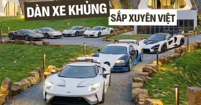 Hành Trình Từ Trái Tim 2024: Dàn Siêu Xe Hàng Tỷ Đồng Sắp Chinh Phục Cung Đường Việt Nam