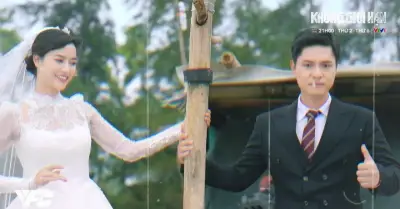 Hậu trường chụp ảnh cưới hài hước của cặp đôi hot nhất phim VTV