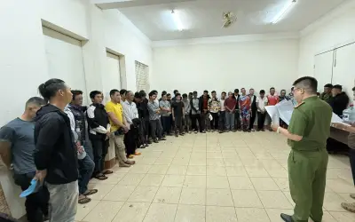 Đắk Lắk Triệt Phá Sới Bạc Lớn Núp Bóng Câu Cá Trao Thưởng, Bắt 45 Đối Tượng