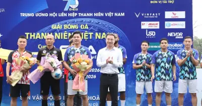 Khai mạc Giải bóng đá thanh niên Việt Nam - Cúp Asina 2026 với sự tham gia của 512 đội