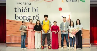 Sun Life Việt Nam mở rộng chương trình Hoops + Health 2026, hướng tới 3.000 trẻ em
