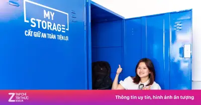 Tủ gửi đồ thông minh xuất hiện tại cửa hàng tiện lợi Ministop ở TP.HCM