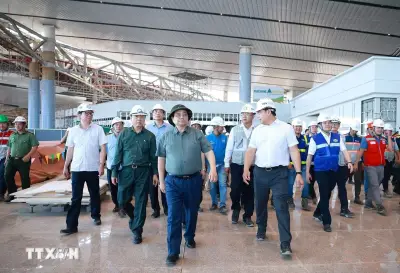Thủ tướng kiểm tra đôn đốc thi công dự án cảng hàng không quốc tế Long Thành