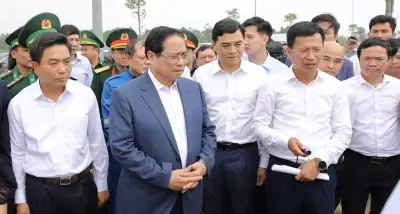 Thủ tướng Phạm Minh Chính khảo sát vị trí xây kho dầu chiến lược tại Thanh Hóa