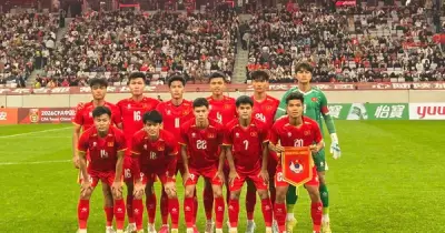 U.23 Việt Nam thay đổi chiến thuật, thua sát nút U.23 Trung Quốc tại giải giao hữu