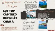 3 tuyến cáp treo Việt Nam lọt top đẹp nhất châu Á, thu hút du khách