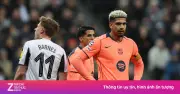 Araujo chỉ trích trọng tài sau bàn thua của Barcelona trước Newcastle