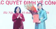 Bà Lê Thị Thủy được bổ nhiệm làm Bí thư Đảng ủy T.Ư Hội LHPN Việt Nam