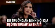 Bộ trưởng Kristi Noem bị loại khỏi danh sách ứng viên phó tổng thống của ông Trump