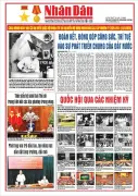 Báo Nhân Dân số 25686: Tin tức nổi bật về chính trị, kinh tế và xã hội Việt Nam