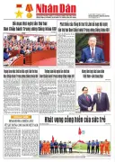 Báo Nhân Dân số 25697: Tin tức nổi bật về chính trị, kinh tế, xã hội Việt Nam