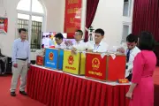 Bầu cử Quốc hội và HĐND: Vận hành mẫu quy trình bỏ phiếu tại Thanh Hóa
