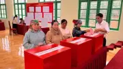 Cử Tri Xã Tìa Dình, Điện Biên Hoàn Thành Bỏ Phiếu Bầu Cử Sáng 15/3