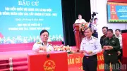 Cán bộ, chiến sĩ Vùng 3 Hải quân tích cực tham gia bầu cử Quốc hội khóa XVI