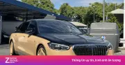 Cận cảnh Mercedes-Maybach S 680 Virgil Abloh của siêu sao Erling Haaland