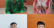 Cần Thơ: 4 nghi can dàn cảnh cướp giật tại Liên Hoa Bảo Tháp ra đầu thú
