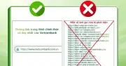 Cảnh báo lừa đảo SMS giả mạo Vietcombank: Đừng nhấp vào link lạ để bảo vệ thông tin