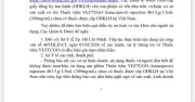 Cảnh báo thuốc tiêm Yeztugo giả mạo nhãn hiệu, chưa được cấp phép lưu hành tại Việt Nam