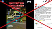 Cảnh báo tin giả tai nạn giao thông nghiêm trọng ở Sóc Trăng lan truyền trên mạng xã hội