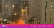 Cảnh tượng khách sạn hạng sang tại Dubai bốc cháy dữ dội gây sốc
