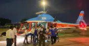 Cứu sống bệnh nhân đột quỵ ở Côn Đảo bằng trực thăng và hội chẩn từ xa