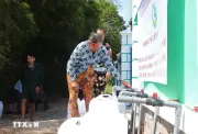 Dự báo mùa khô khắc nghiệt, Cần Thơ thiết lập các điểm lấy nước miễn phí