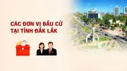 Dak Lak công bố danh sách các đơn vị bầu cử đại biểu Quốc hội khóa mới