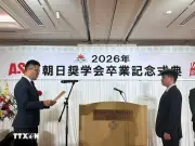 Dấu Ấn Của Du Học Sinh Việt Nam Tại Lễ Chúc Mừng Tốt Nghiệp Hội Học Bổng Báo Asahi