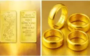 Giá vàng trong nước giảm sâu nhất tuần, người dân ồ ạt xếp hàng mua tích trữ