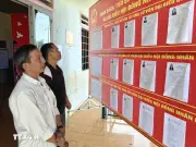 Gia Lăng: Người có uy tín đóng vai trò cầu nối trong tuyên truyền bầu cử