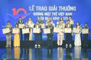 Giải thưởng Gương mặt trẻ Việt Nam tiêu biểu: Vinh danh những hạt giống đỏ xuất sắc
