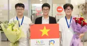 Hai nam sinh cùng lớp giành HCV Olympic Trí tuệ Nhân tạo 2026