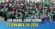 Học sinh Đà Nẵng đổ bộ tư vấn mùa thi 2026, săn ngành chọn trường đại học