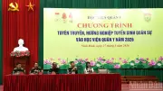 Học viện Quân y tuyên truyền tuyển sinh tại Ninh Bình, thu hút hơn 1.300 học sinh