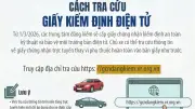 Hướng dẫn chi tiết cách tra cứu giấy chứng nhận kiểm định điện tử
