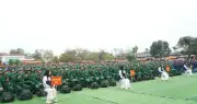 Hàng nghìn thanh niên Nghệ An hăng hái lên đường nhập ngũ trong lễ giao quân năm 2026