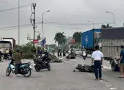 Hung Yen: Tài xế sử dụng điện thoại khi lái xe gây tai nạn, 2 người tử vong