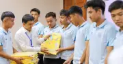 Đội bóng đá sinh viên ĐH Quy Nhơn xuất quân tham dự VCK TNSV THACO cup 2026