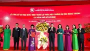 Đại học Ngoại thương thành lập phân hiệu tại TP.HCM, đẩy mạnh đào tạo chất lượng cao